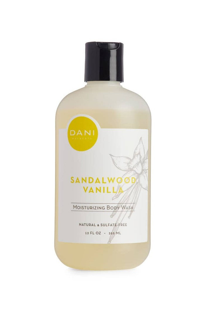 Sandalwood Vanilla Body Wash 12oz