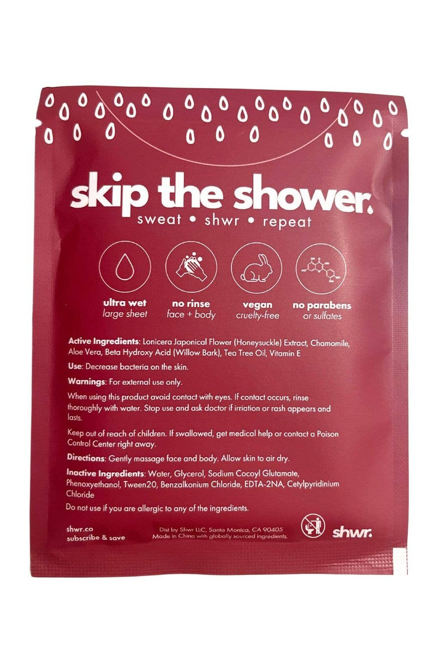 Signature Shower Sheet (10 Pack)