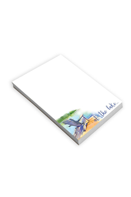 Memo Pad -  Lake time
