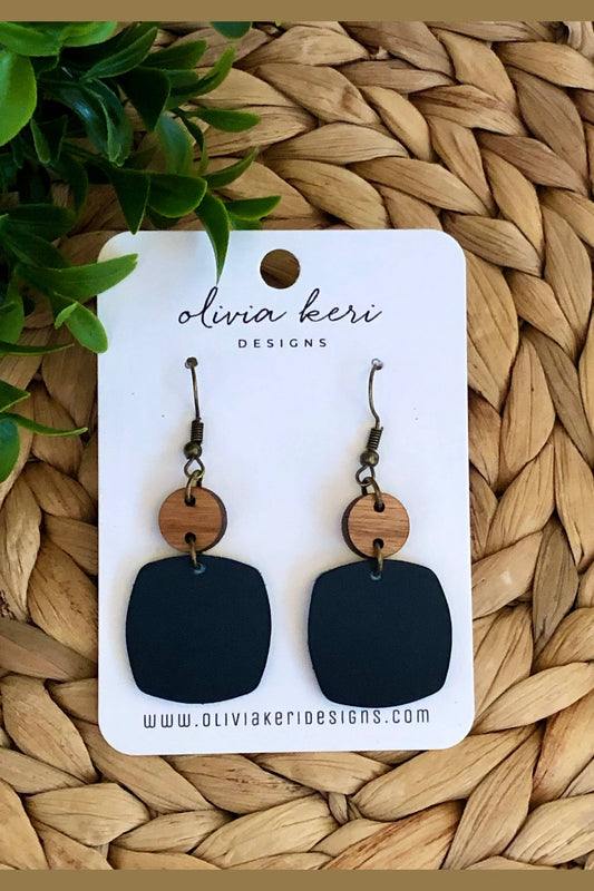 Nora - Navy Earrings