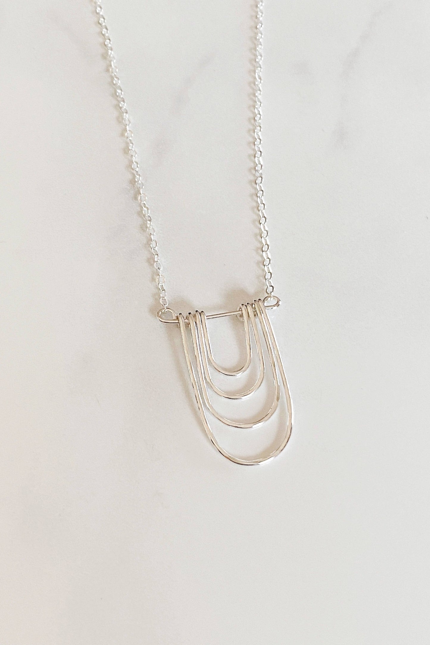 Modern Arc Necklace