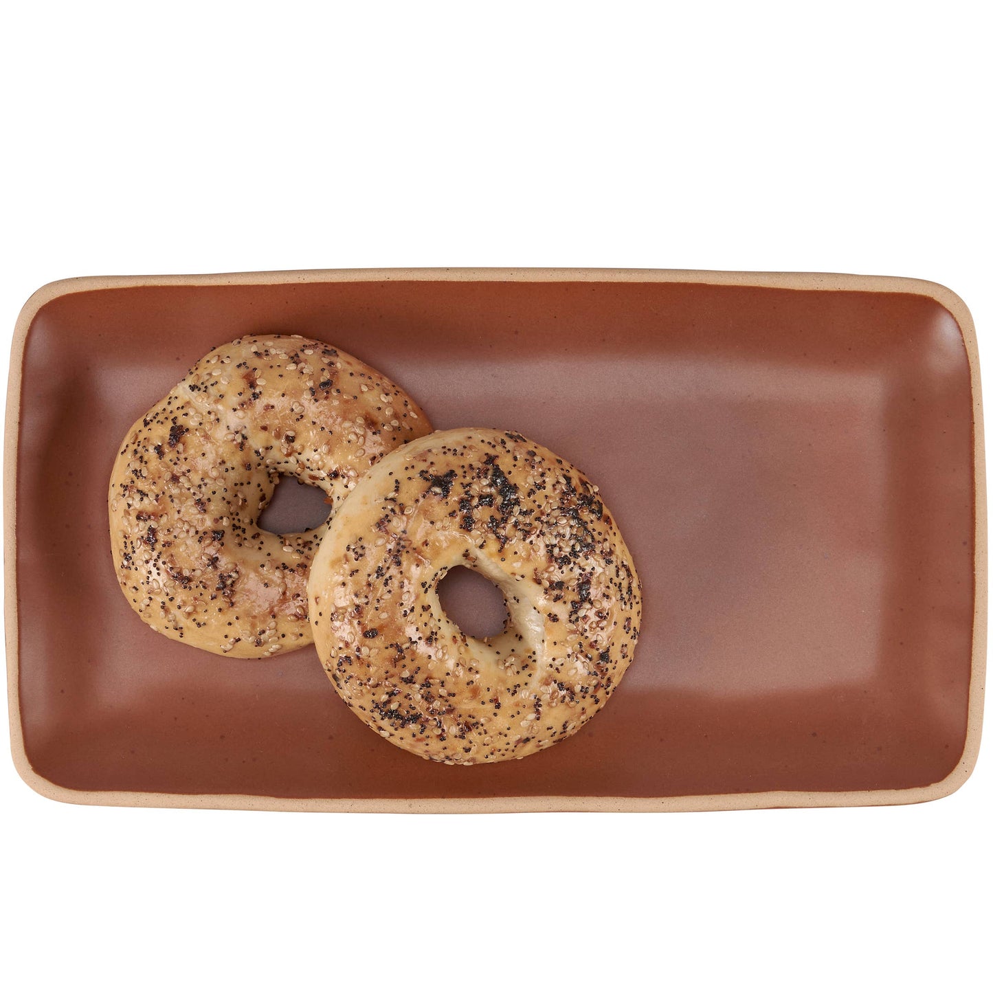 Rectangular Red Cottage Platter