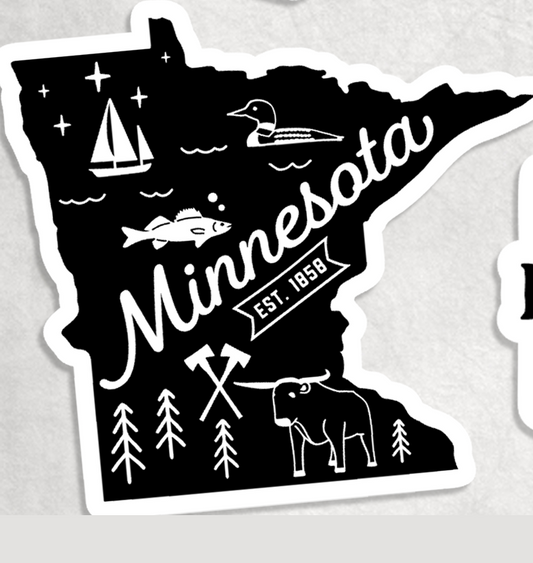 Minnesota Icon Sticker