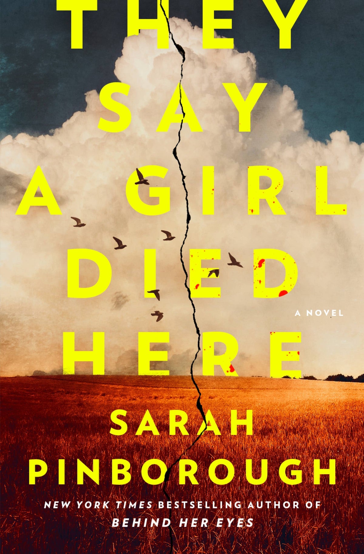 They Say A Girl Died Here by Sarah Pinborough