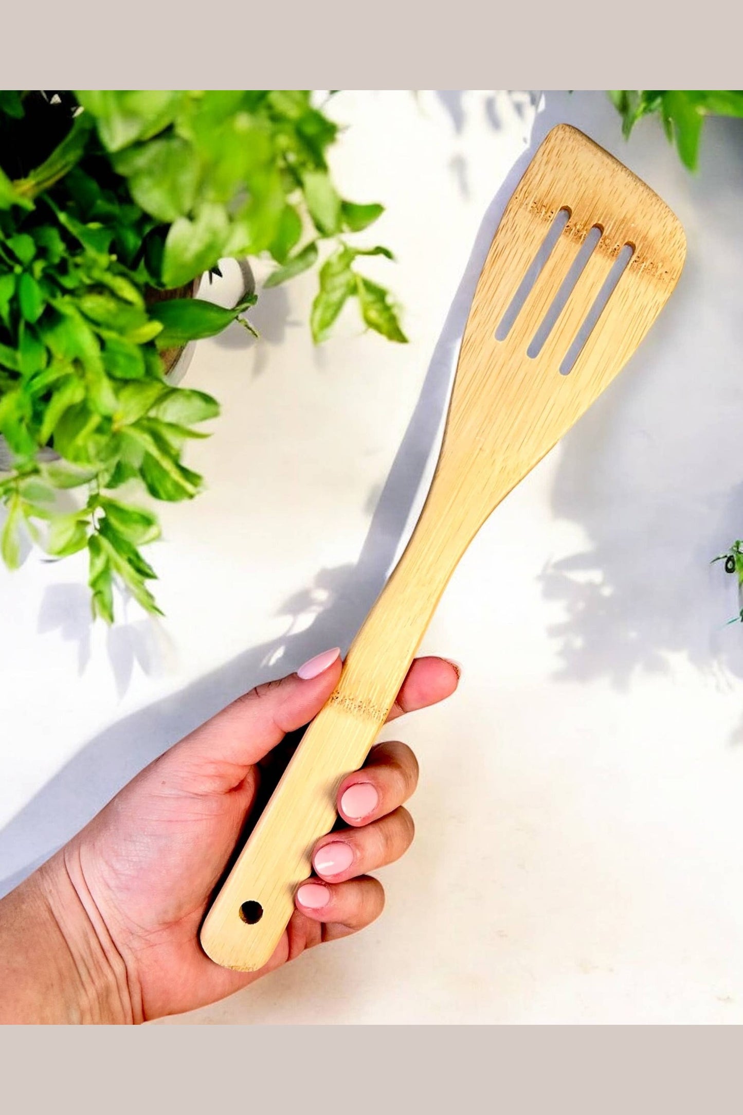Bamboo Slotted Spatula
