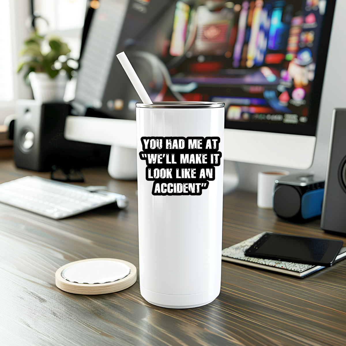 We'll Make It Look Like An Accident Vinyl Sticker