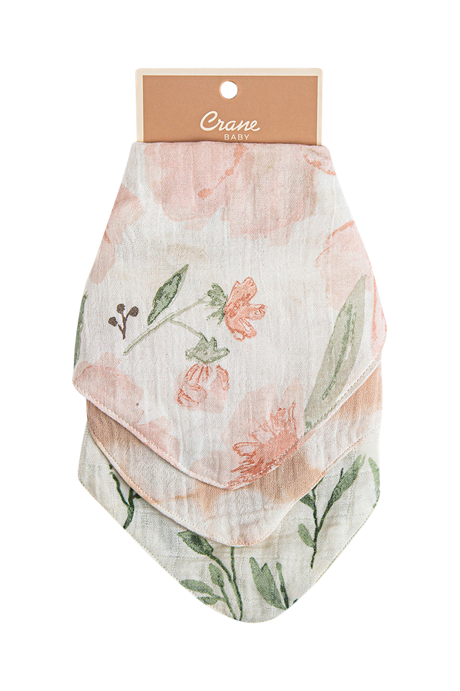 Parker 3-Pc. Muslin Bib Set