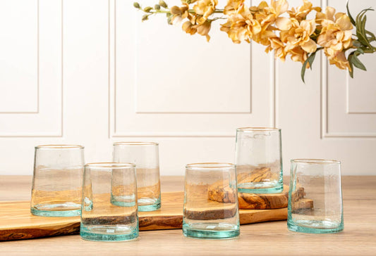 Small Moroccan Cone Glassware - Clear