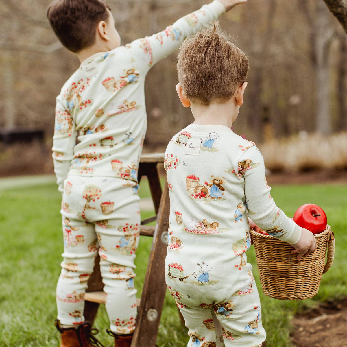 On The Orchard Organic Cotton Footed Sleep & Play: 3-6M