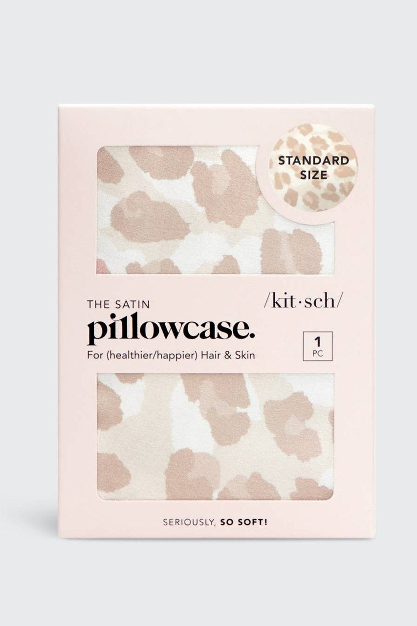Satin Pillowcase - Leopard