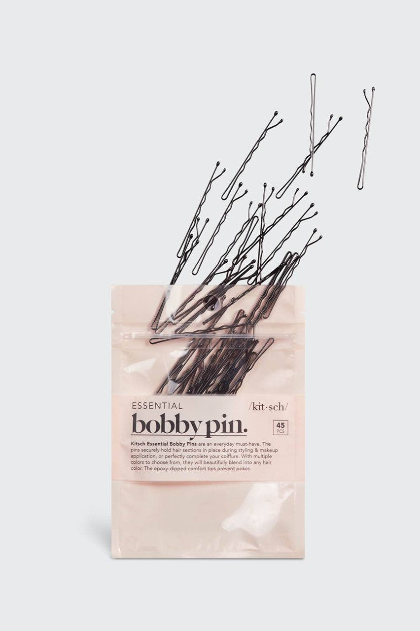 Essential Bobby Pins 45pc - Black