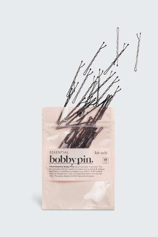 Essential Bobby Pins 45pc - Black