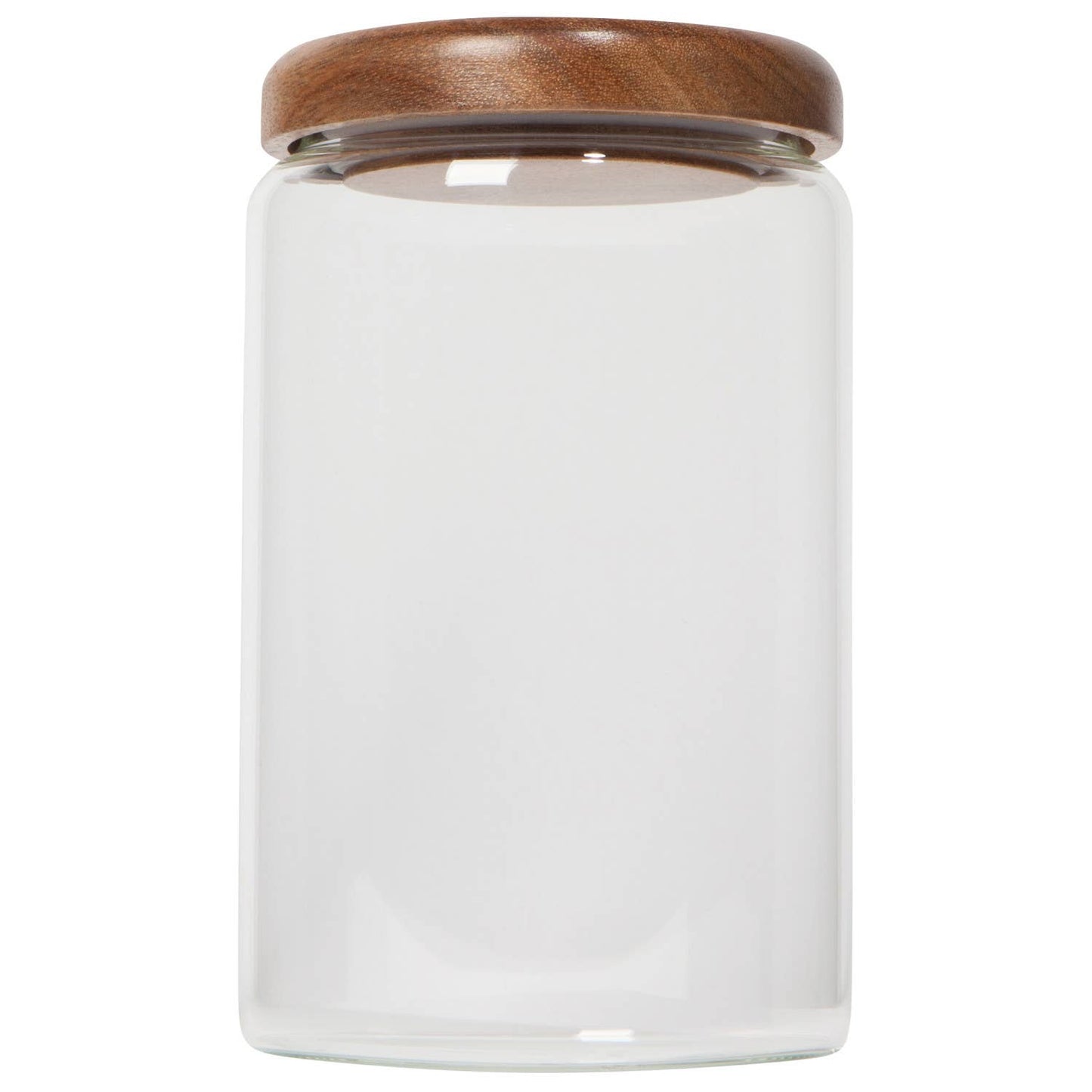 Med Glass Jar with Acacia wood lid