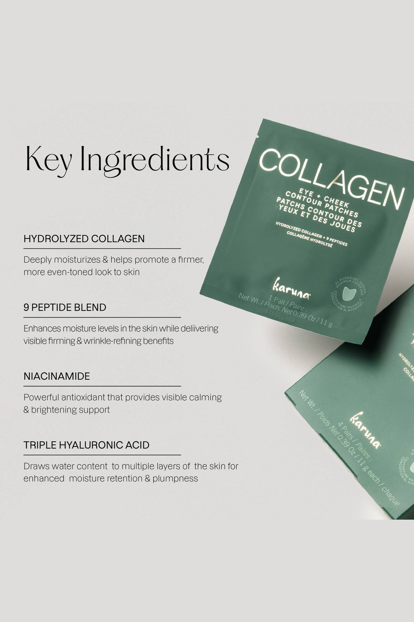 Collagen Hydrogel Eye + Cheek Contour Patch
