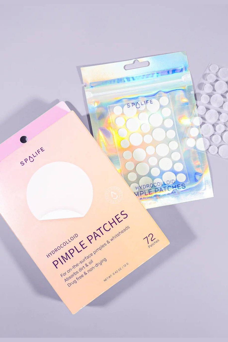 Hydrocolloid Clear Pimple Patches 72ct - (Pink box)