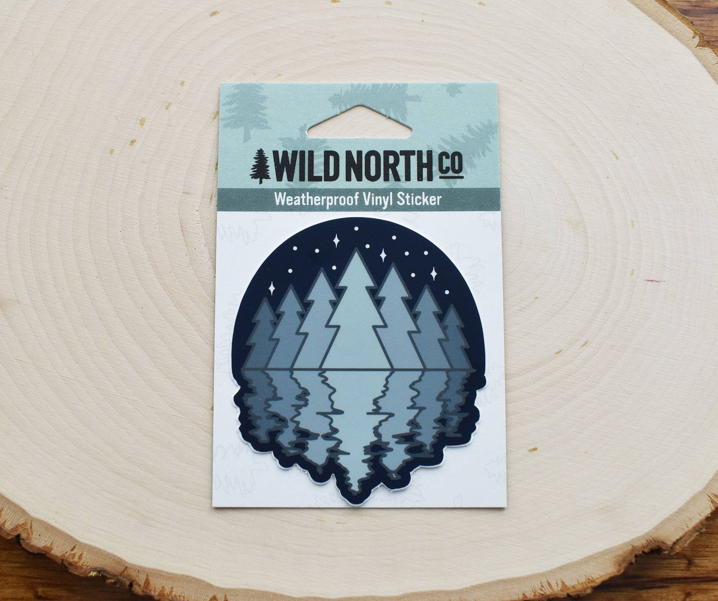 Lake Reflection Sticker