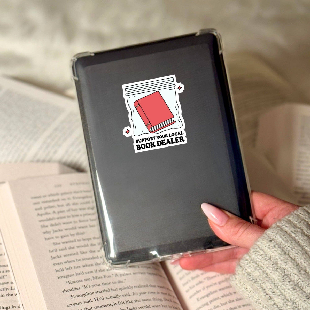Support Your Local Book Dealer Sticker