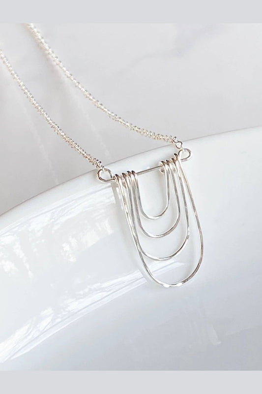 Modern Arc Necklace