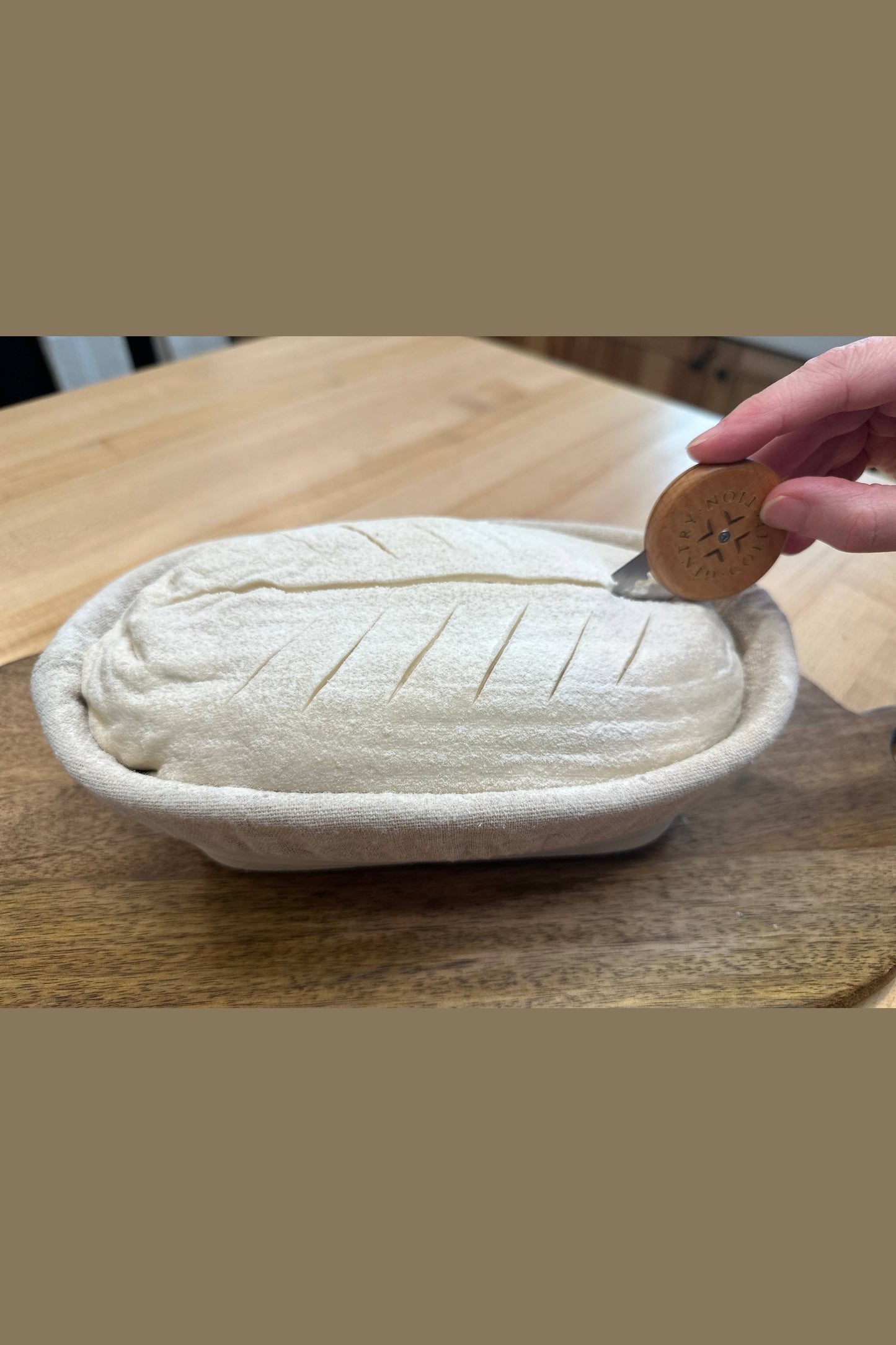 Wooden Scoring Lame - Round