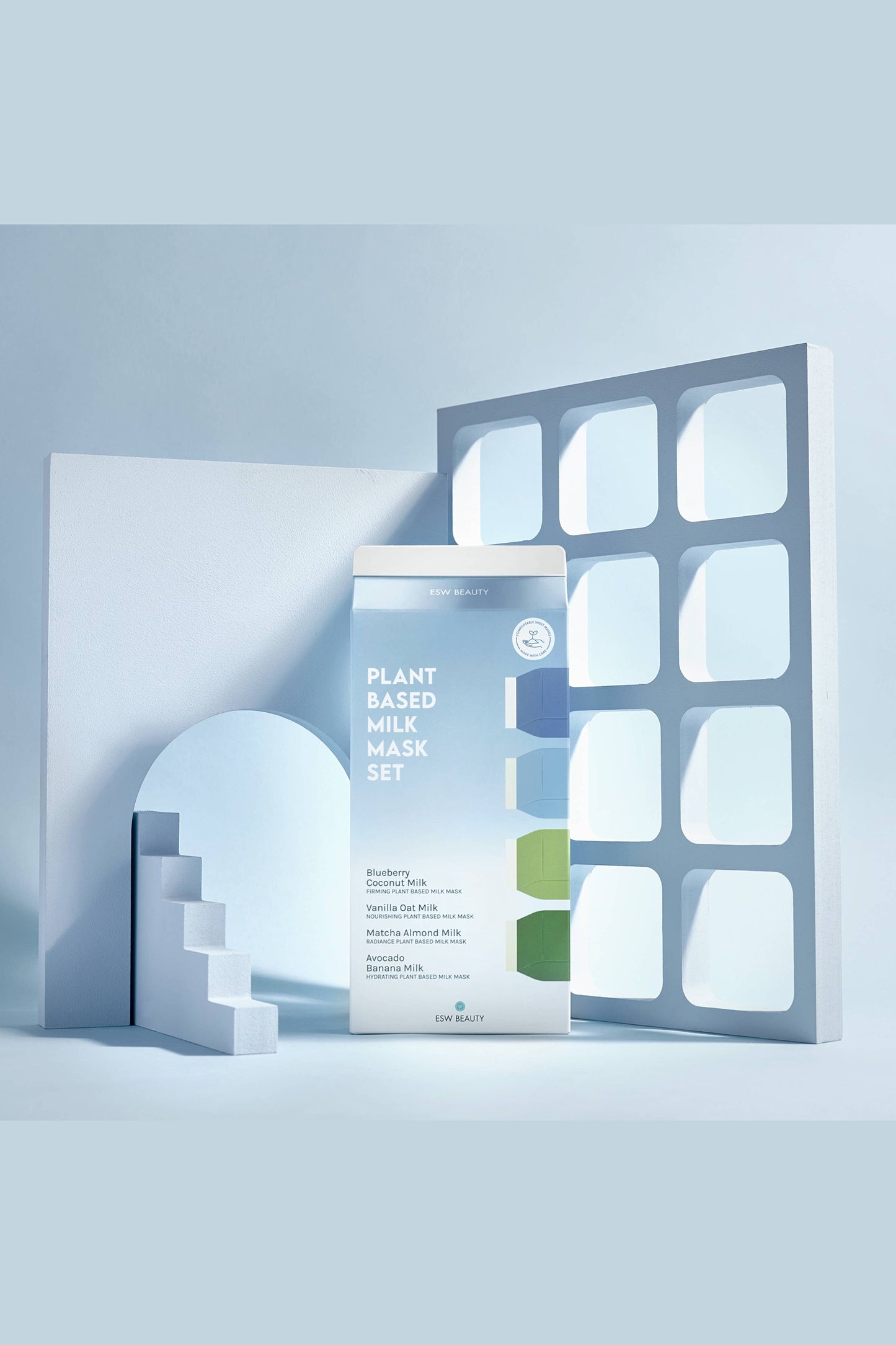 Plant-Based Milk Mask Set