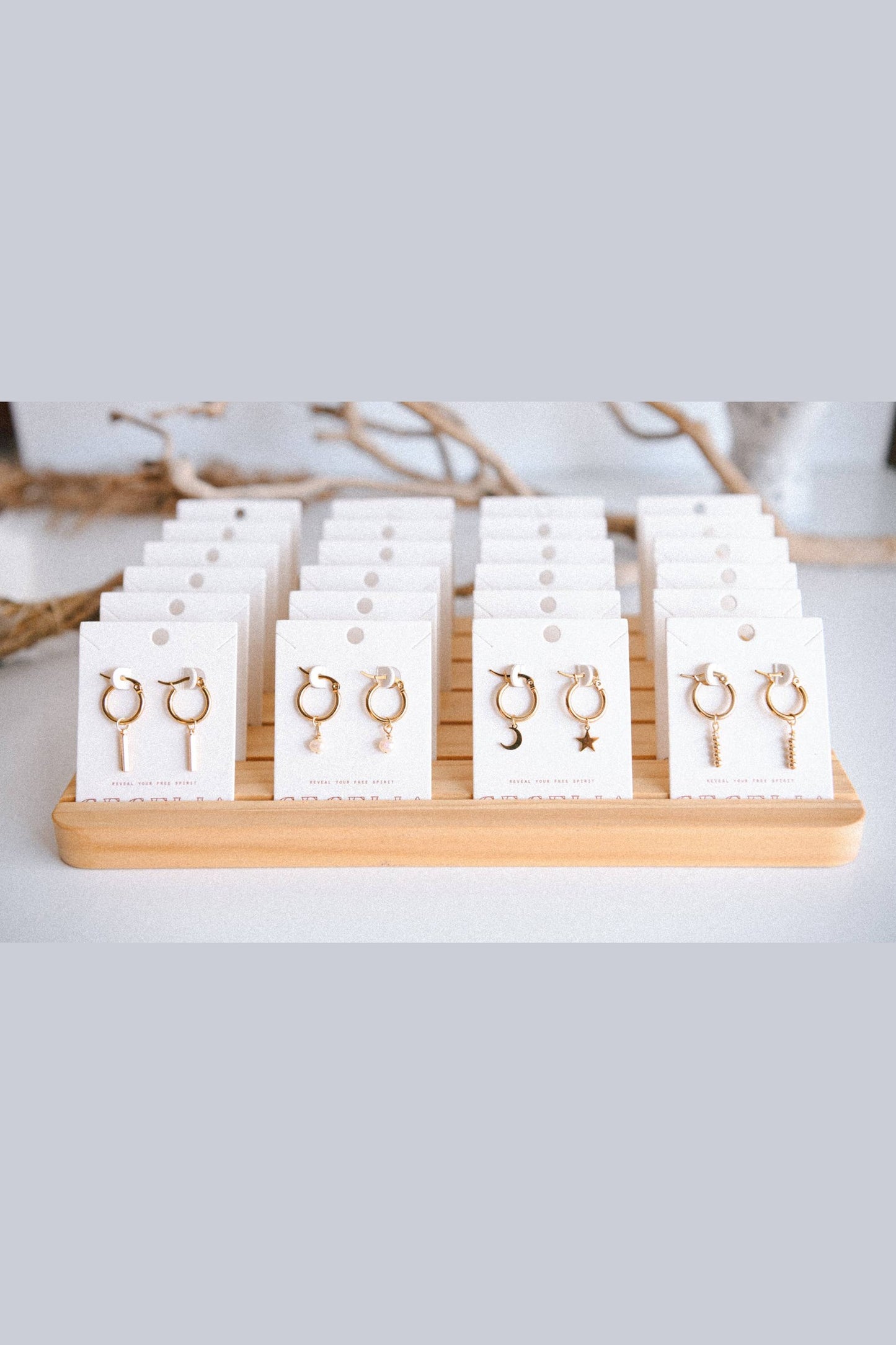 The Classic Gold Hoop Earrings