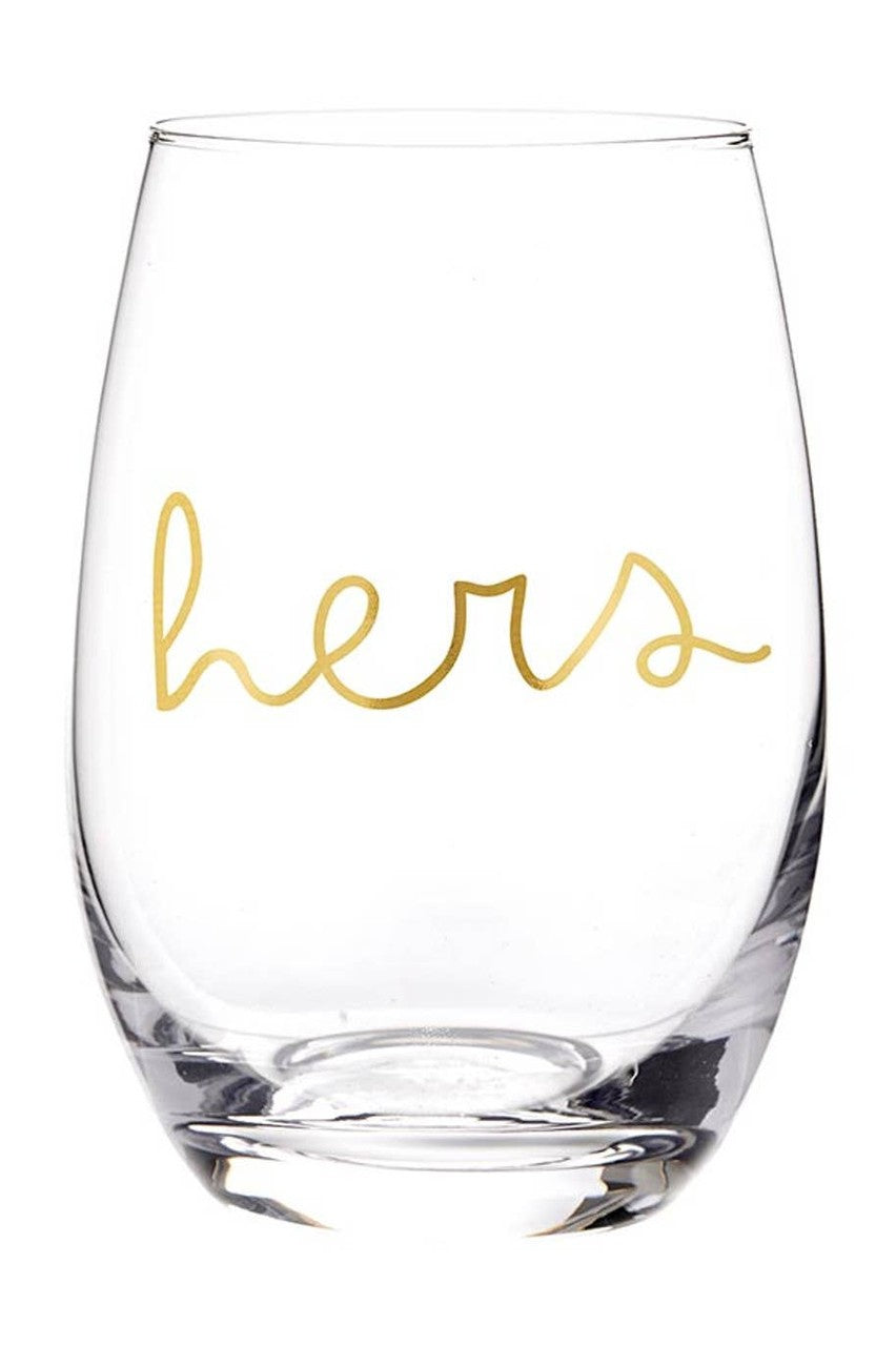 His/Hers Glassware Set