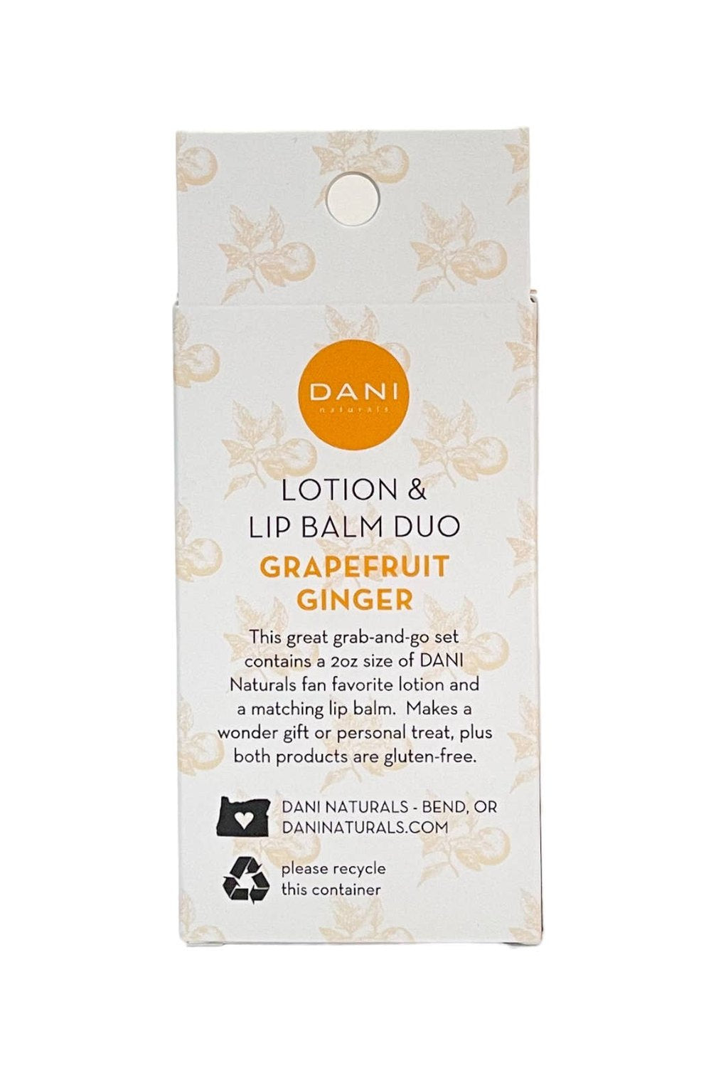 Grapefruit Ginger Lotion & Lip Balm Duo