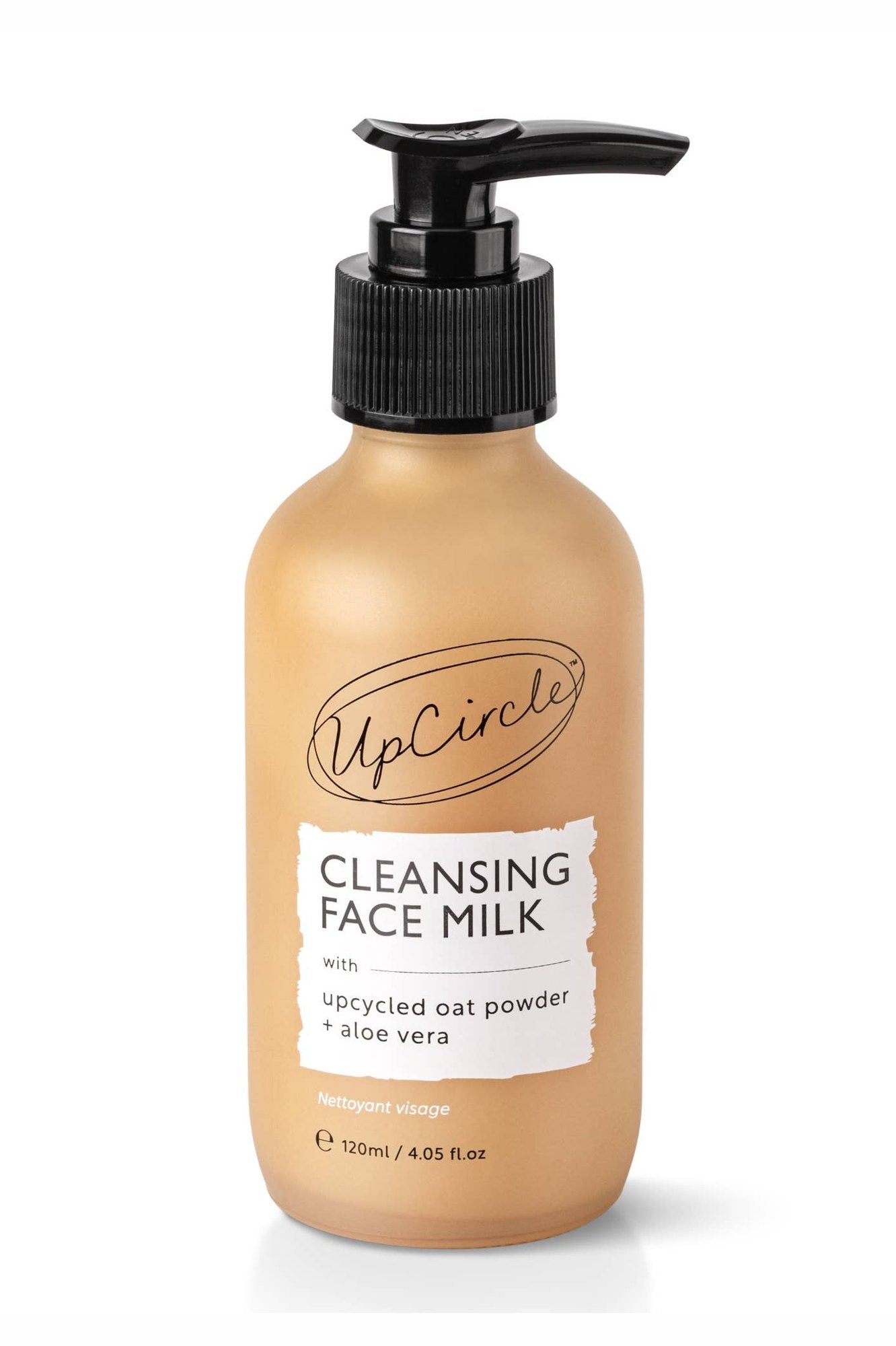 Cleansing Face Milk with Aloe Vera + upcycled Oat Powder