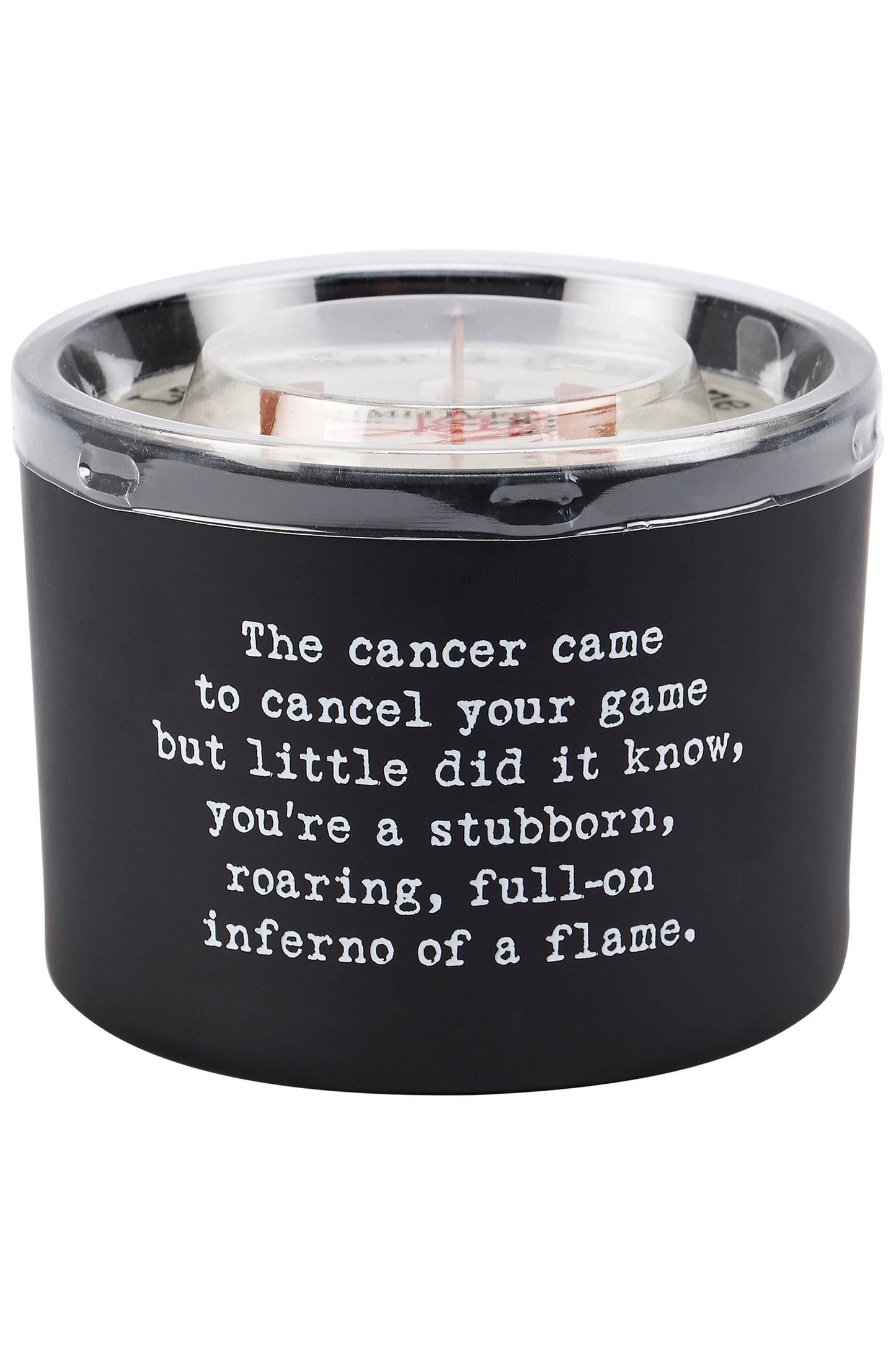 Cancer Poetry Candle