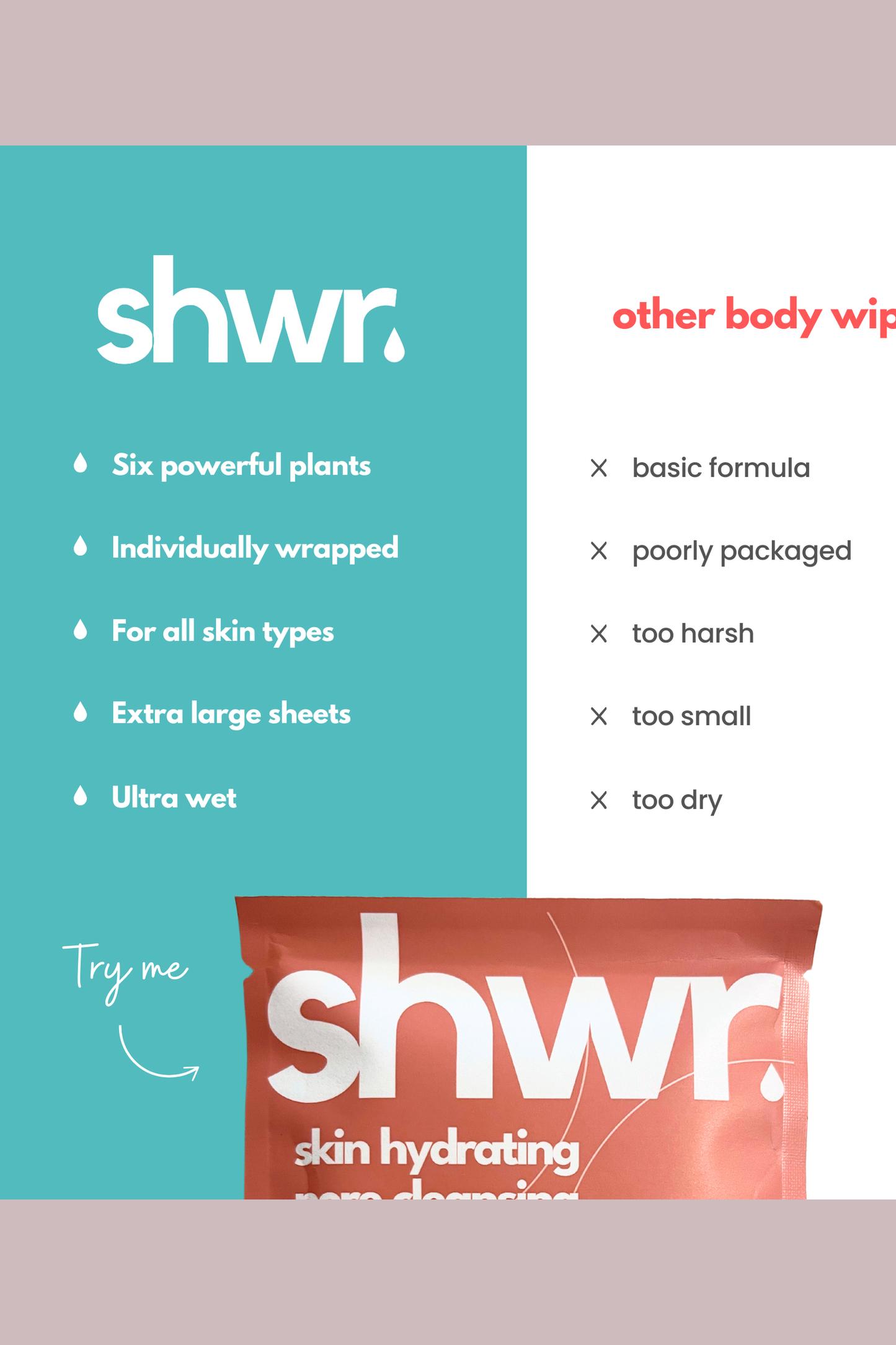 Signature Shower Sheet (10 Pack)
