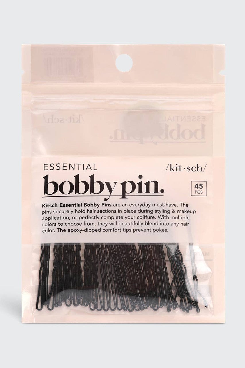 Essential Bobby Pins 45pc - Black