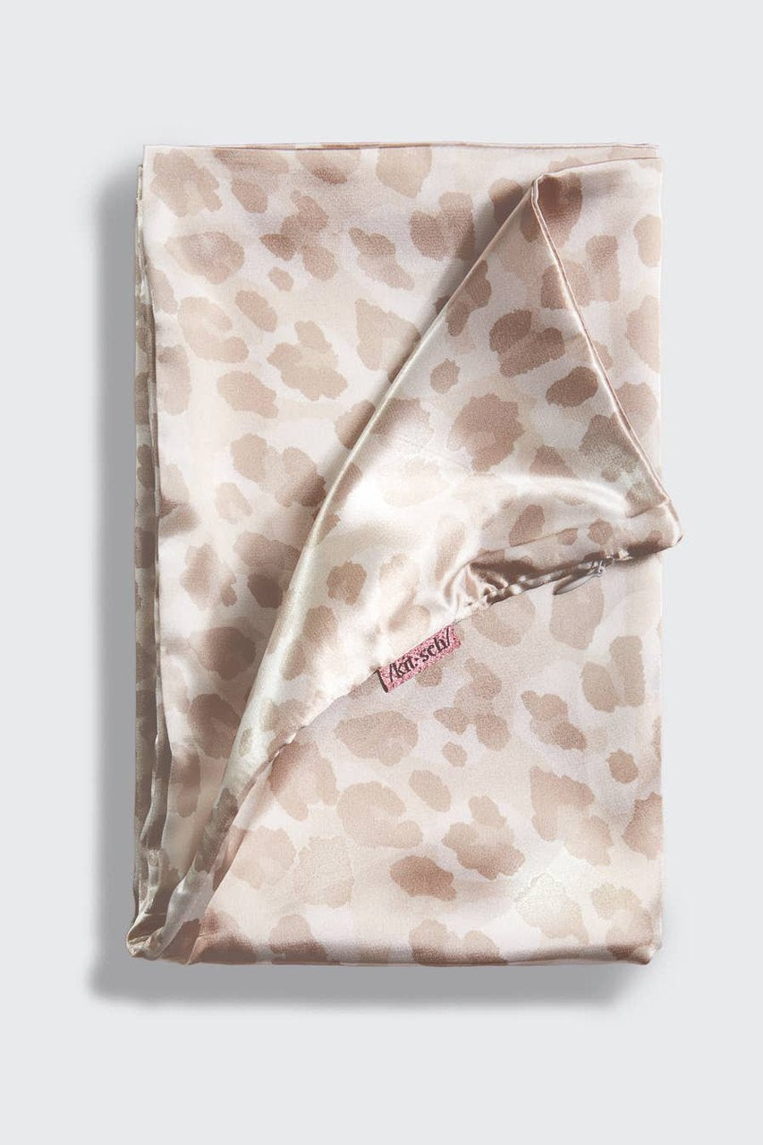 Satin Pillowcase - Leopard