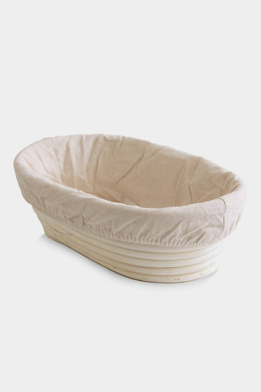 Oval Proofing Basket and Liner
