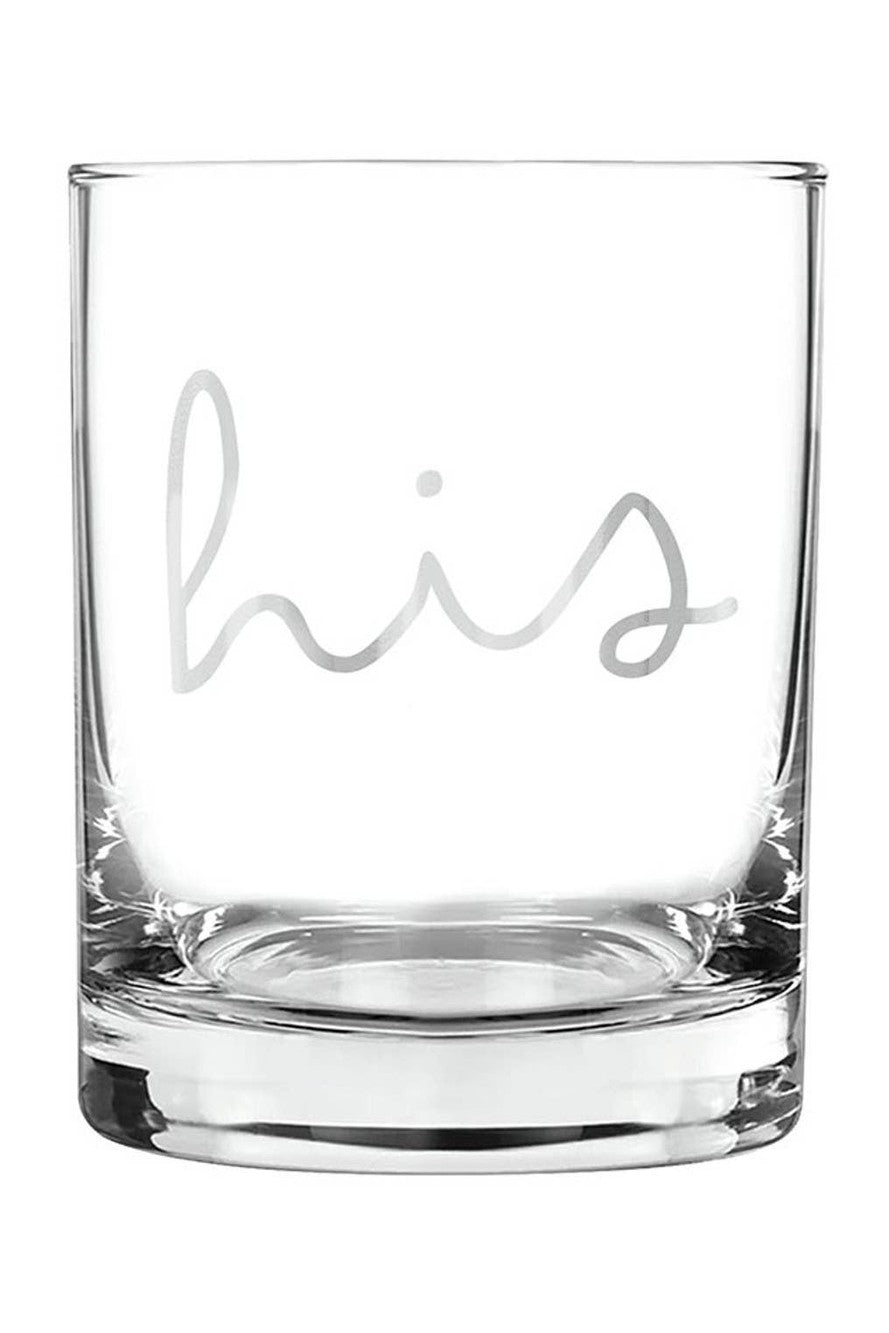 His/Hers Glassware Set