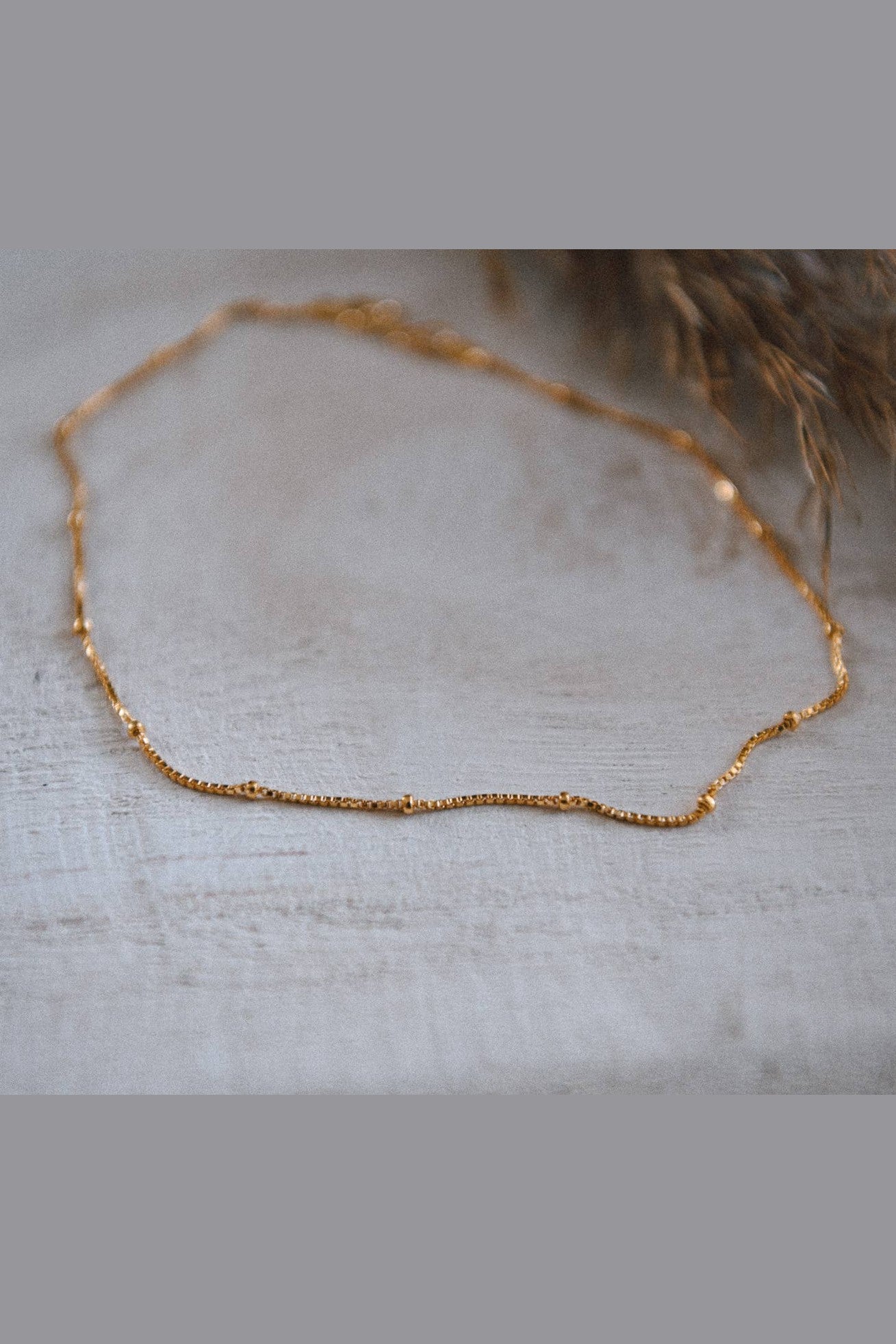 Solstice Danity Gold Filled Anklet