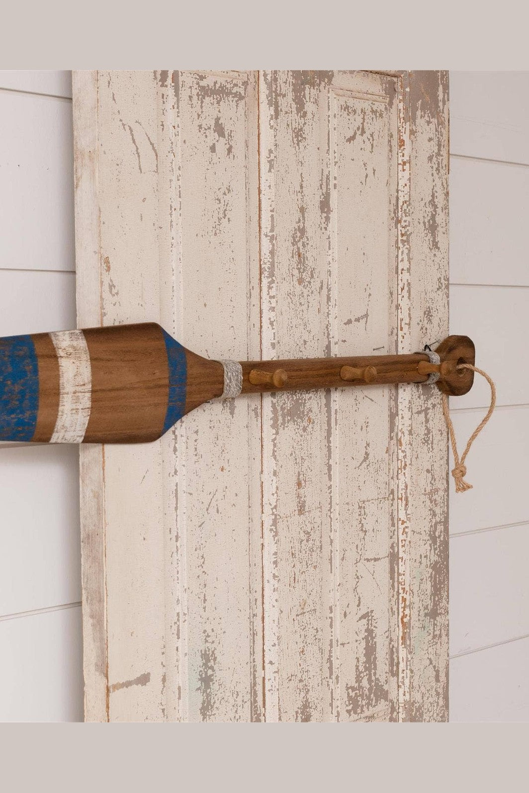 Wooden Oar Coat Rack