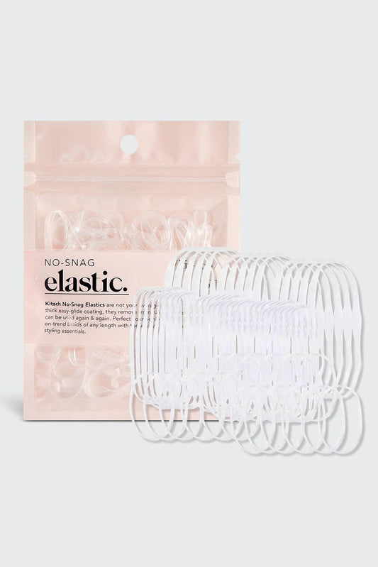 No-Snag Elastic 100 pc - Clear