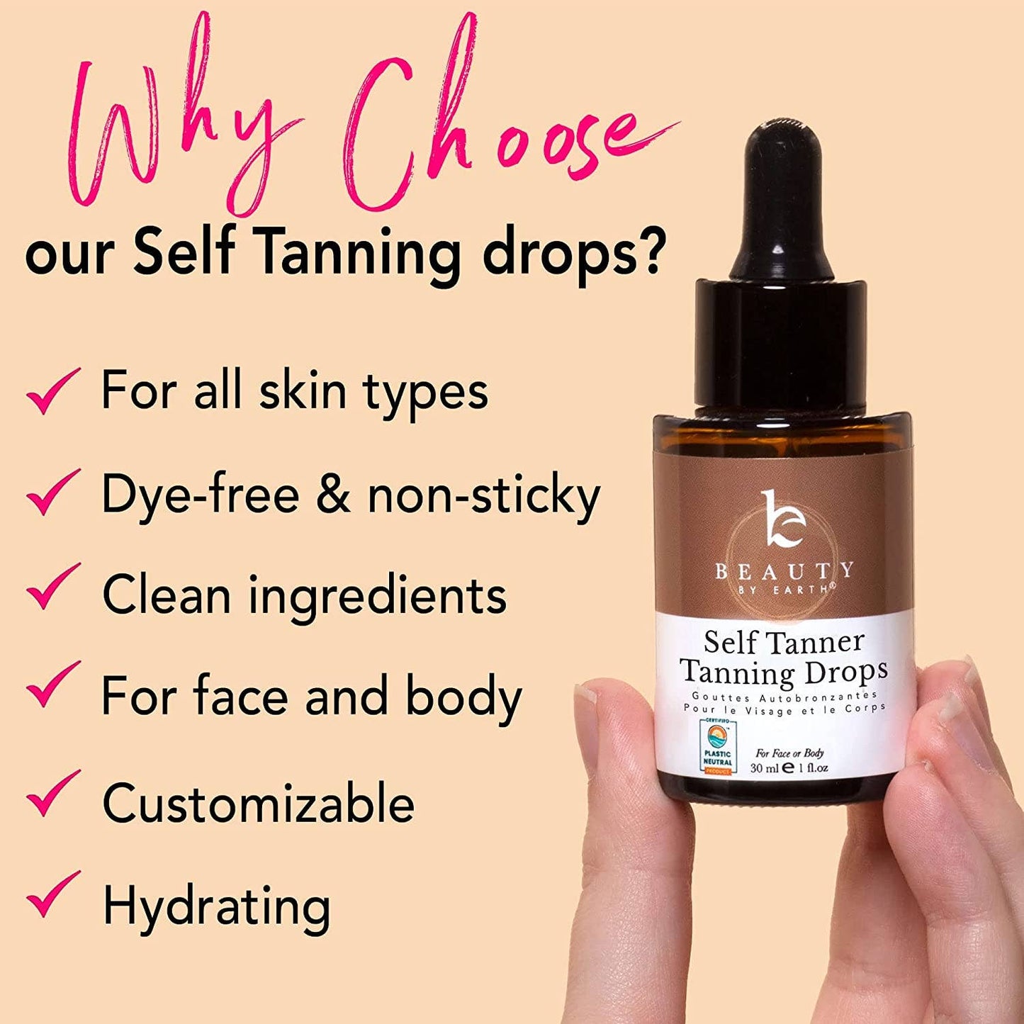 Self Tanner Drops: Light