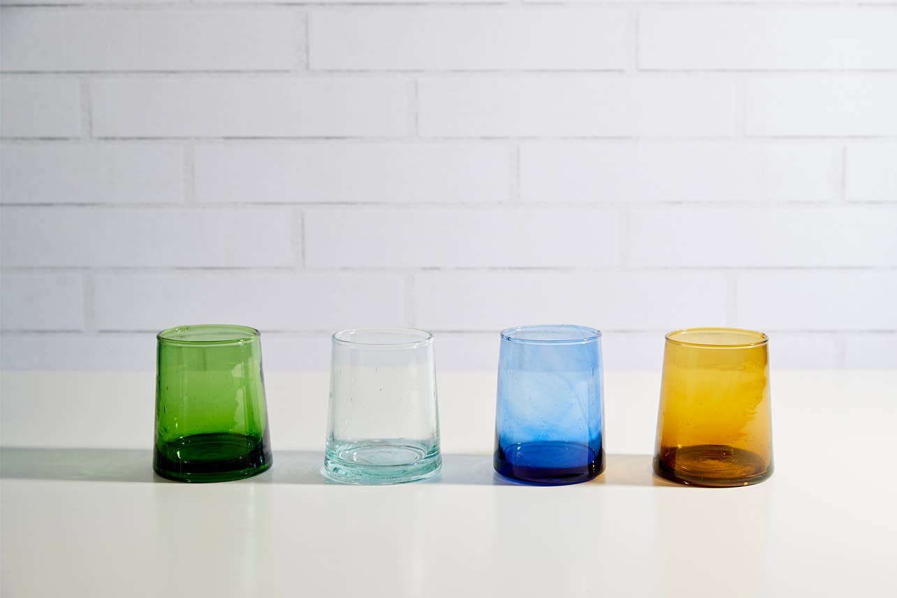 Small Moroccan Cone Glassware - Clear