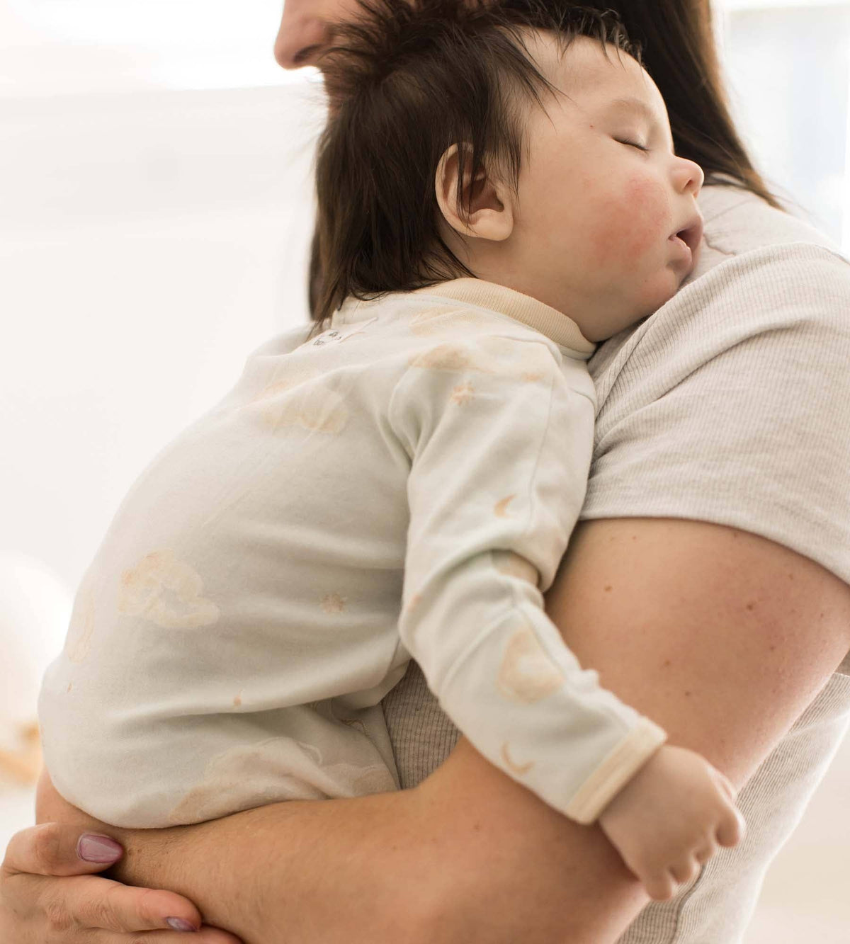 Good Night Sky Organic Cotton Sleep & Play - Ice Flow: Ice Flow / 6-9 Months