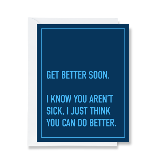 Do Better Greeting Card