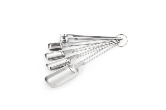 Fox Run Measuring Spoon Set, Stainless Steel, Set of 6