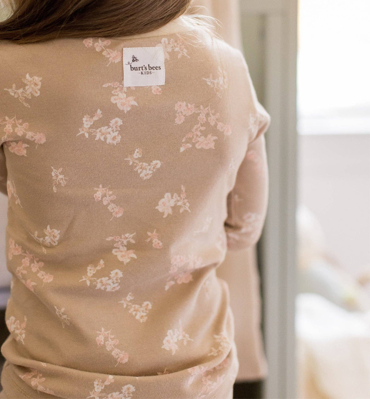 Whimsical Floral Organic Cotton Sleep & Play: Hummus / 0-3 Months