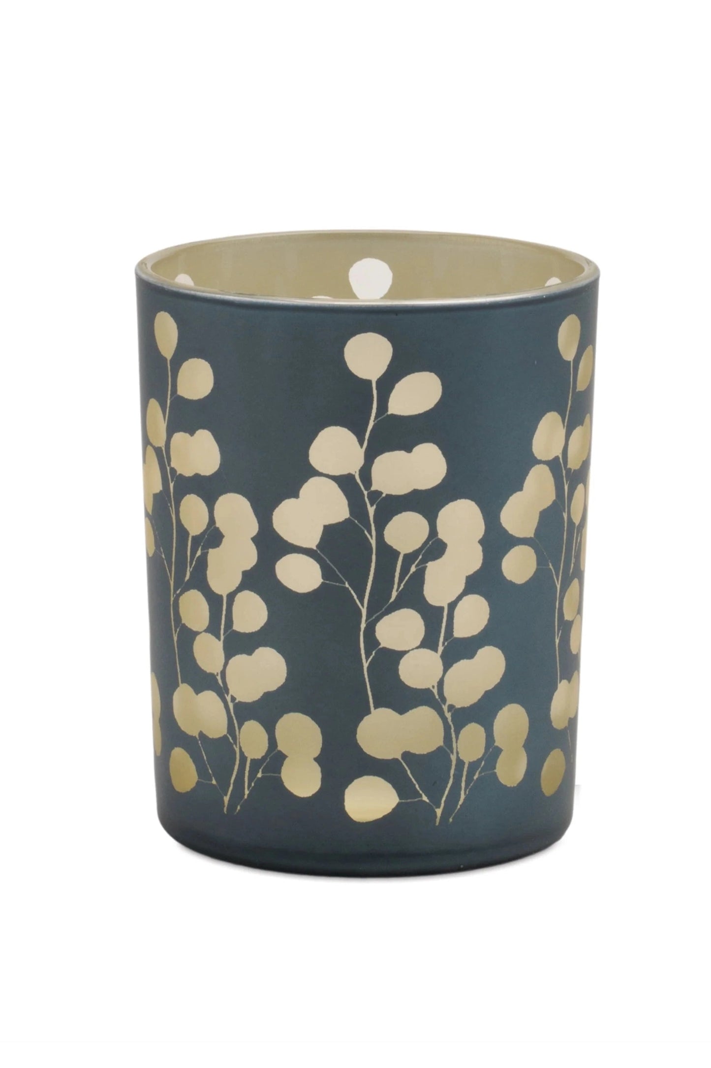 Frosted Foliage Candle Holders
