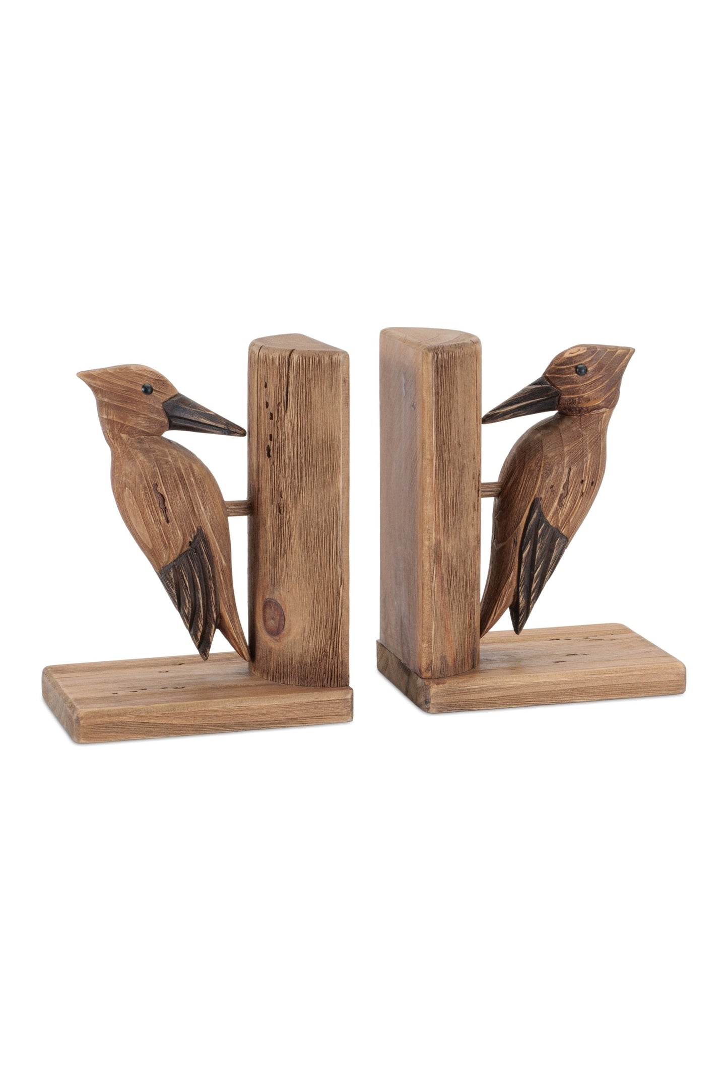 Woodpecker Bookends