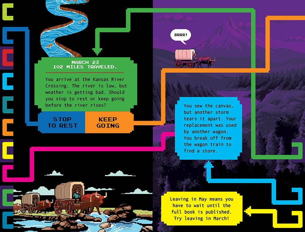 Oregon Trail: Pick Your Own Path on the Oregon Trail