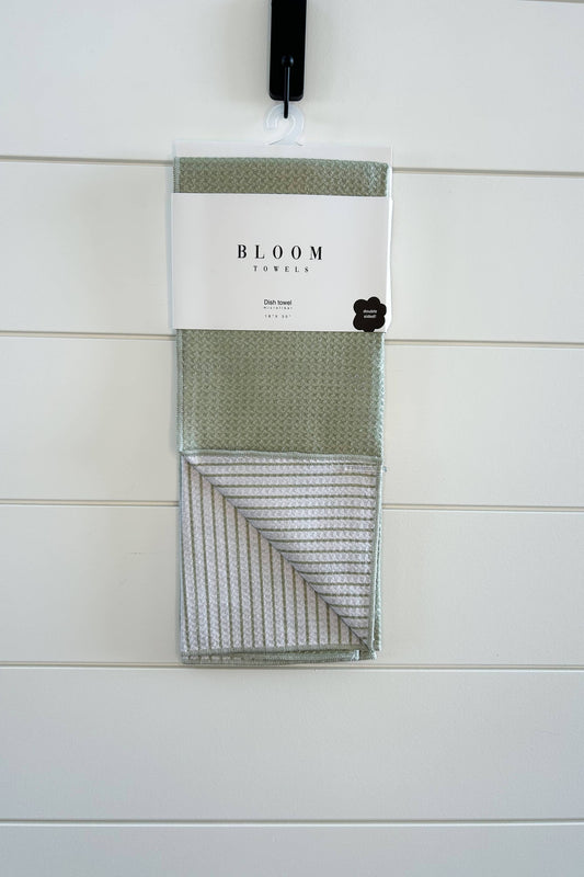 Bloom Dish Towels - Sage Mist
