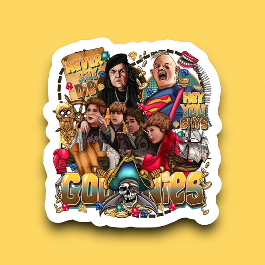 Never Say Die Sticker