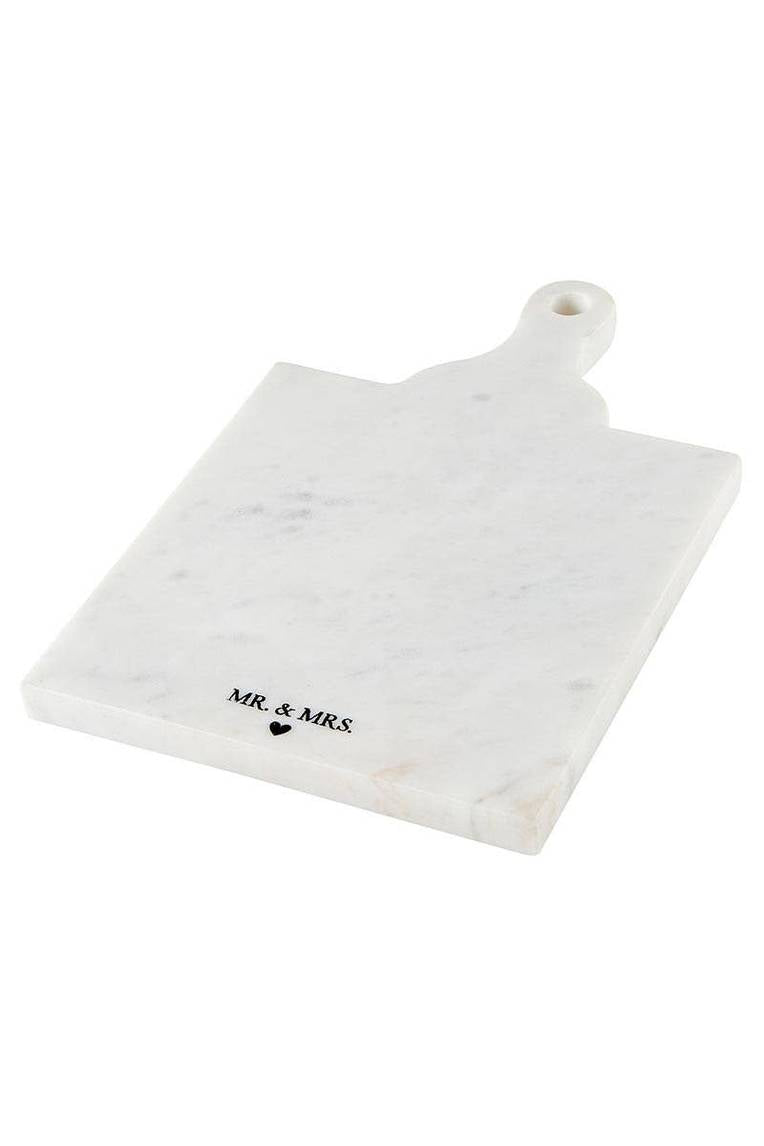 Marble Board with Handle - Mr. & Mrs.