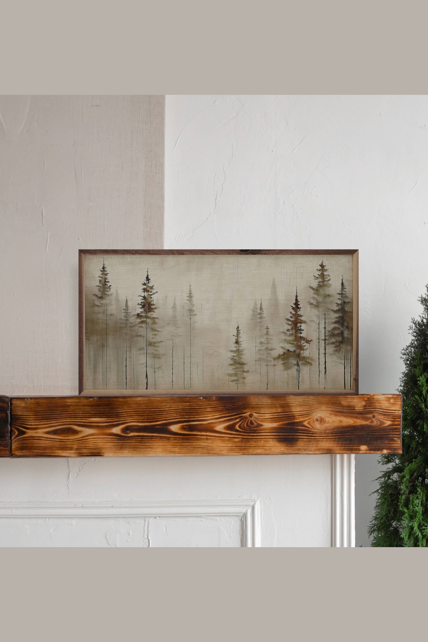 Pine Trees II Print